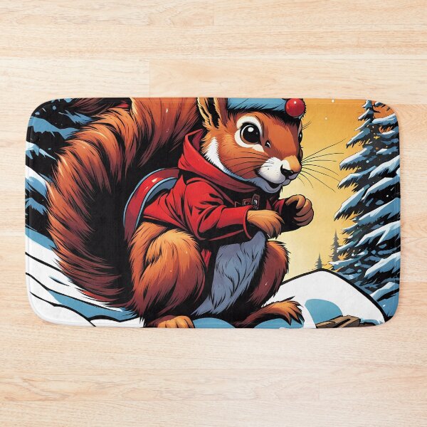 Item preview, Red Squirrel as a Cheeky Christmas Elf designed and sold by Colin Bentham.