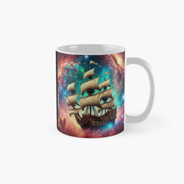 Item preview, Cosmic Voyage – Sailing Ship in Space designed and sold by Dogandesighn.