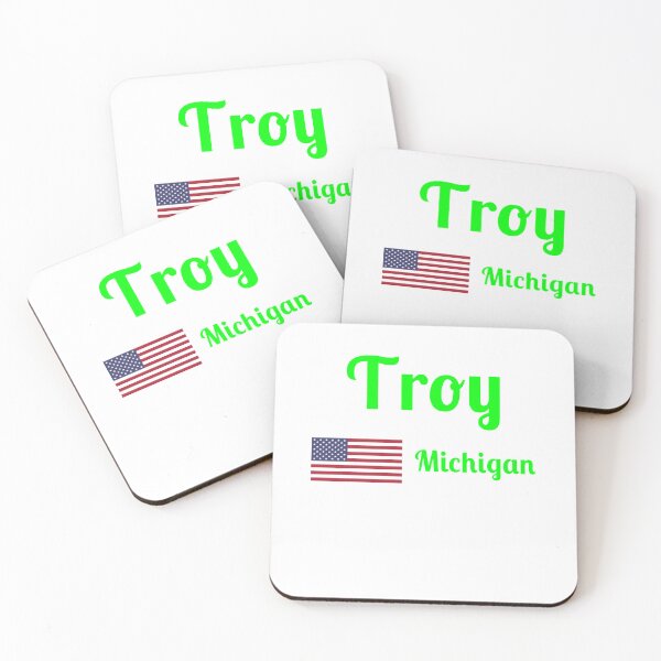 Item preview, Troy Michigan - Stylish Prints, designed and sold by Fleetwood1994.