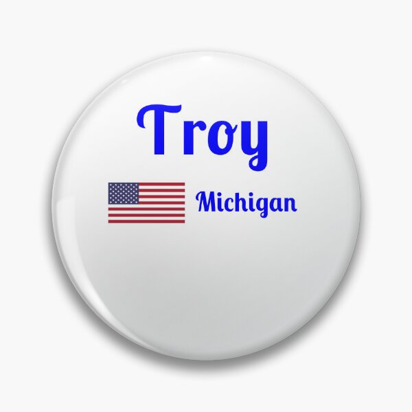 Item preview, Troy Michigan - Stylish Prints, designed and sold by Fleetwood1994.