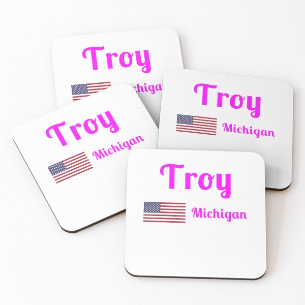 Item preview, Troy Michigan - Stylish Prints, designed and sold by Fleetwood1994.