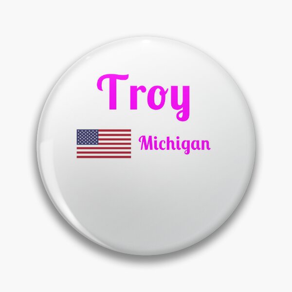 Item preview, Troy Michigan - Stylish Prints, designed and sold by Fleetwood1994.