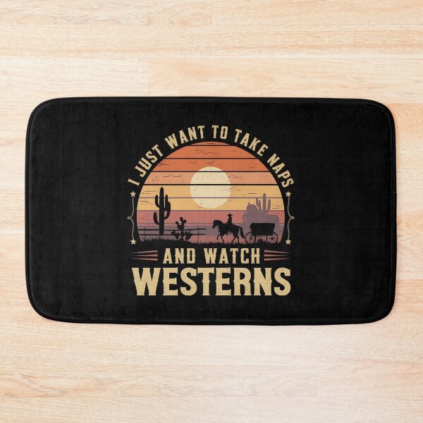 Item preview, I Just Want To Take Naps And Watch Westerns - It's the perfect gift for fans of Westerns and relaxing moments. designed and sold by ZyziowskyArt.
