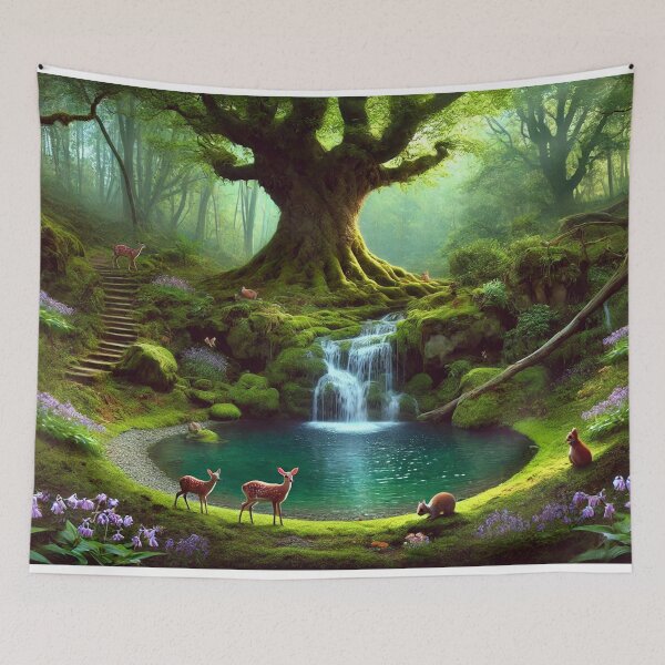 Item preview, Enchanted Forest Spring designed and sold by QuirkWears.