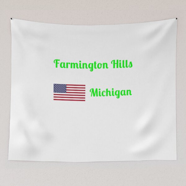 Item preview, Farmington Hills Michigan - Stylish Prints, designed and sold by Fleetwood1994.