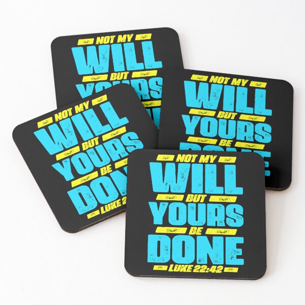 Item preview, Luke 22:42 Not My Will But Yours Be Done designed and sold by plushism.