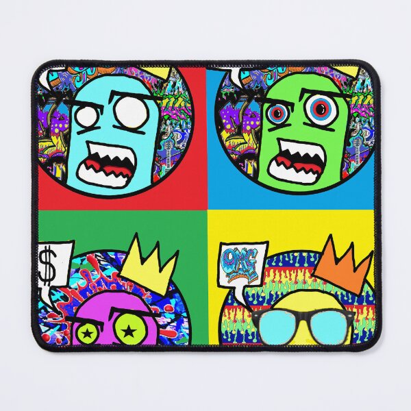 Item preview, Pop Art Graffiti Monsters By LOWENDGRAPHICS designed and sold by LowEndGraphics.