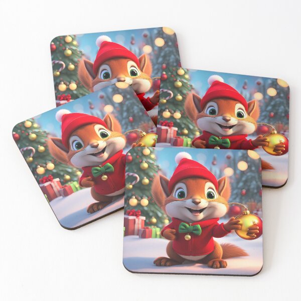 Item preview, Red Squirrel as a Cheeky Christmas Elf designed and sold by Colin Bentham.