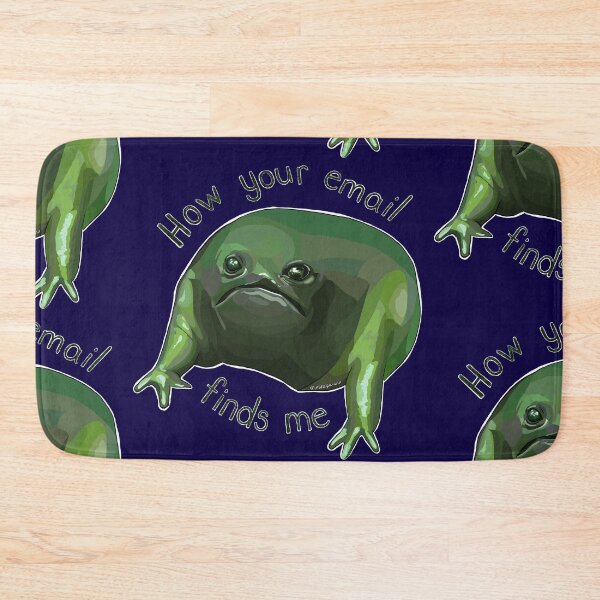 Item preview, How your email finds me rain frog designed and sold by SadhasNost.