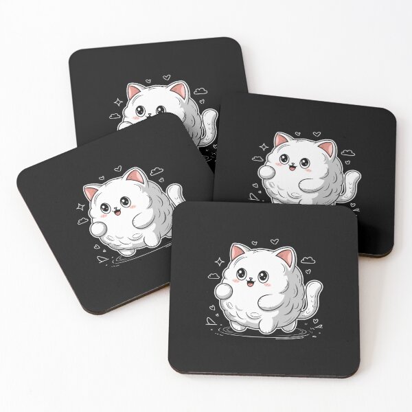 Item preview, Marshmallow cat designed and sold by Mateusz Majcherek.