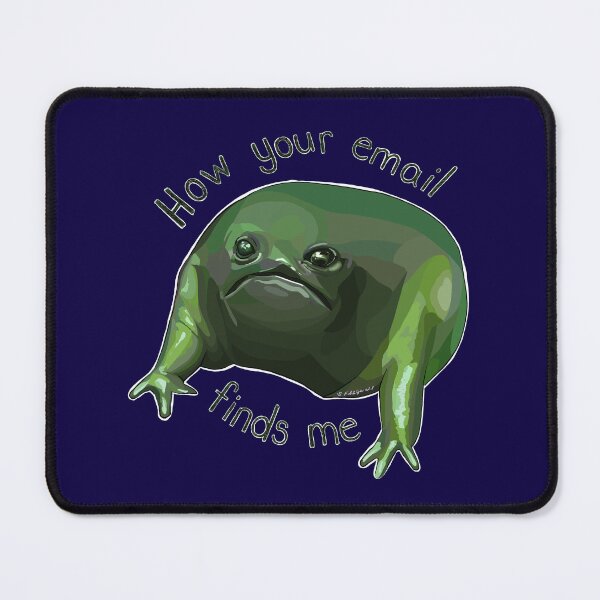 Item preview, How your email finds me rain frog designed and sold by SadhasNost.