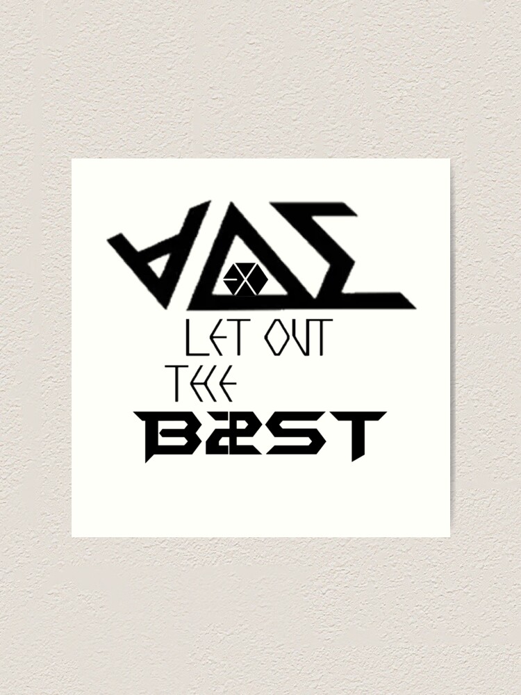 Exo Let Out The Beast Art Print By Kaizew167 Redbubble