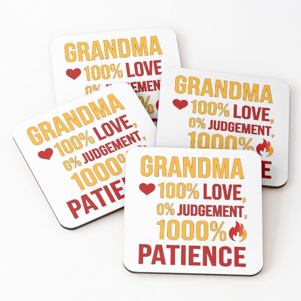 Item preview, Grandma Day Grandma’s Infinite Love and Patience designed and sold by Amanda's Factory.