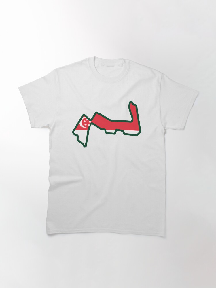 Alternate view of Marina Bay Street Circuit - Marina Bay, Singapore Classic T-Shirt