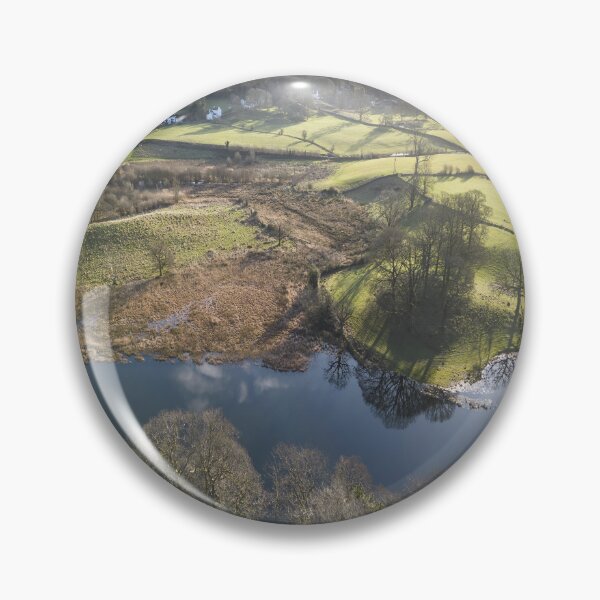Item preview, Lake District River Leven Aerial View designed and sold by Londonimages.