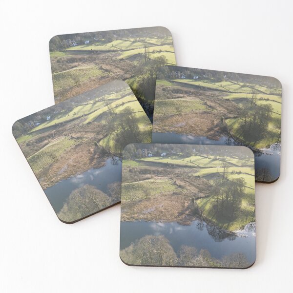 Item preview, Lake District River Leven Aerial View designed and sold by Londonimages.