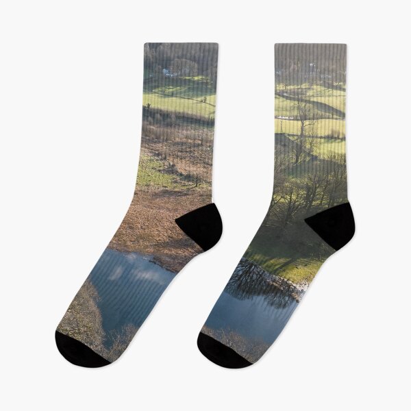 Item preview, Lake District River Leven Aerial View designed and sold by Londonimages.