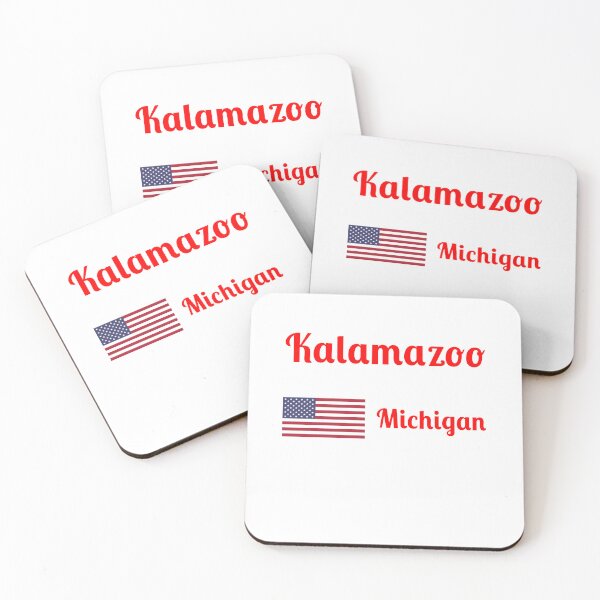 Item preview, Kalamazoo Michigan - Stylish Prints, designed and sold by Fleetwood1994.