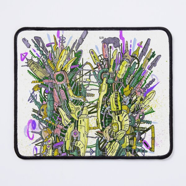 Item preview, Spaceship graffiti painting art designed and sold by Paintbase.