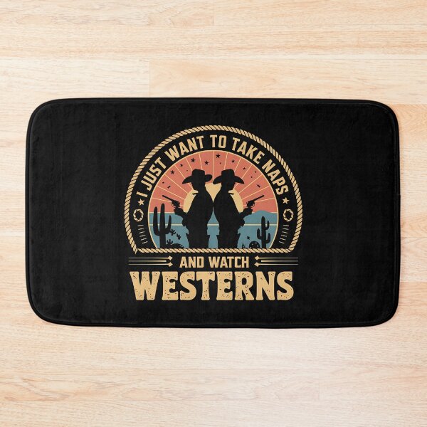 Item preview, I Just Want To Take Naps And Watch Westerns - It's the perfect gift for fans of Westerns and relaxing moments. designed and sold by ZyziowskyArt.