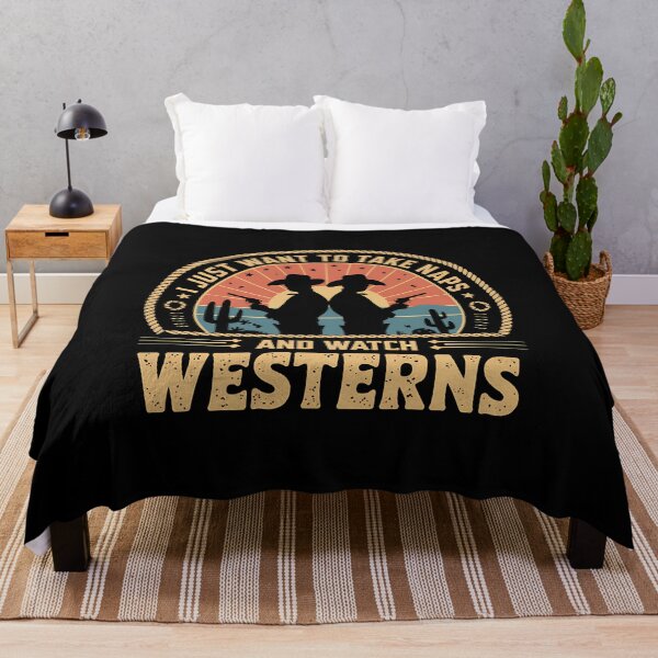 Item preview, I Just Want To Take Naps And Watch Westerns - It's the perfect gift for fans of Westerns and relaxing moments. designed and sold by ZyziowskyArt.