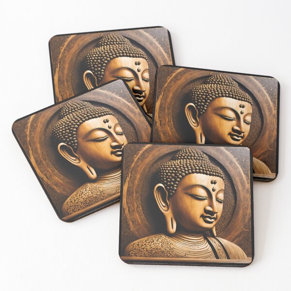 Item preview, Budda Pyrography designed and sold by Monika Turemka.