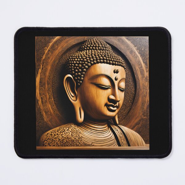 Item preview, Budda Pyrography designed and sold by Monika Turemka.