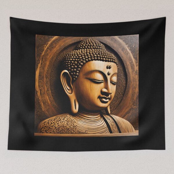 Item preview, Budda Pyrography designed and sold by Monika Turemka.
