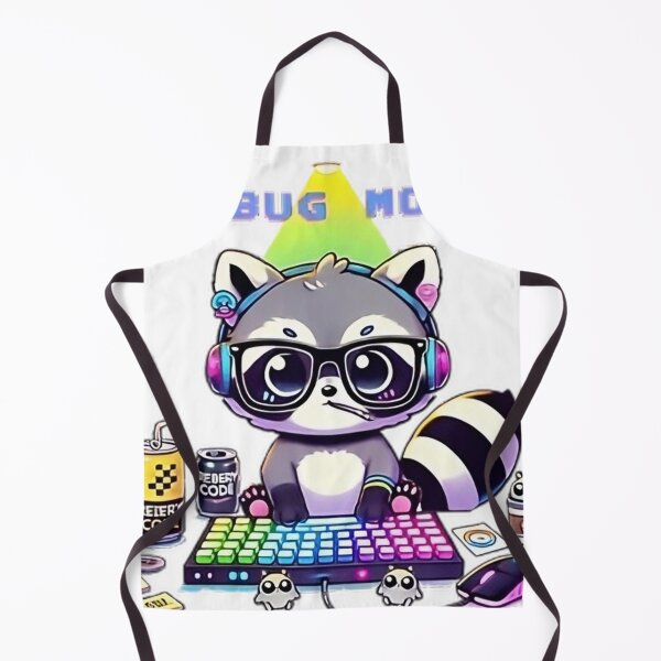 Item preview, Kawaii Raccoon - Debug Mode" designed and sold by Guesso.