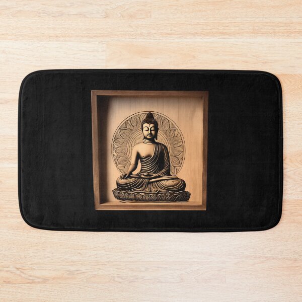 Item preview, Budda Meditation Pyrography designed and sold by Monika Turemka.