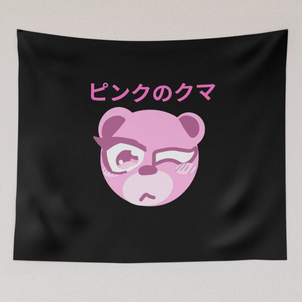Item preview, Pink anime bear designed and sold by EvelinZ.