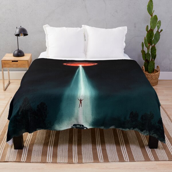 Item preview, Beam Me Up: Retro UFO Illustration designed and sold by Shoot-The-Moon.