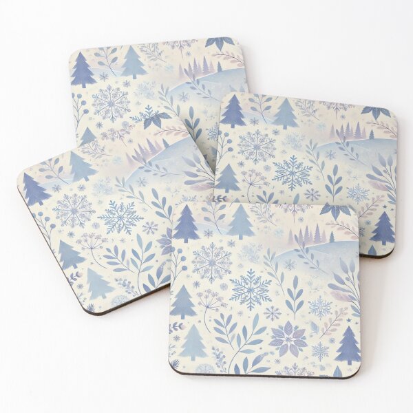 Item preview, Serene Winter Pattern designed and sold by CanvasWhimsy.