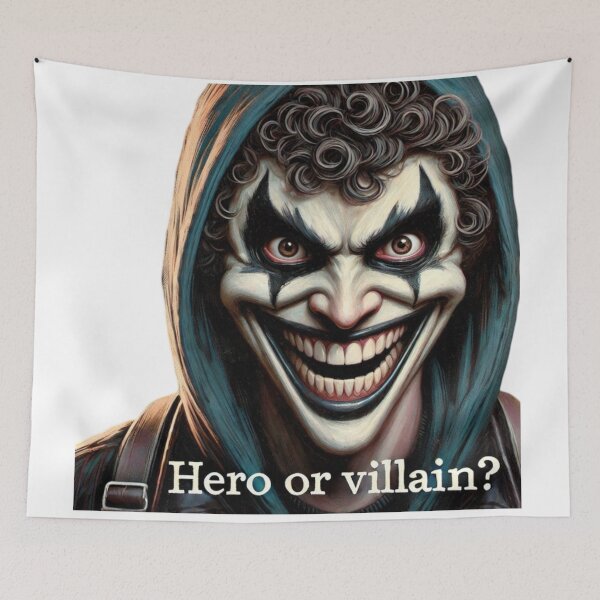 Item preview, HERO OR VILLAIN??  designed and sold by Shs-Kenya.