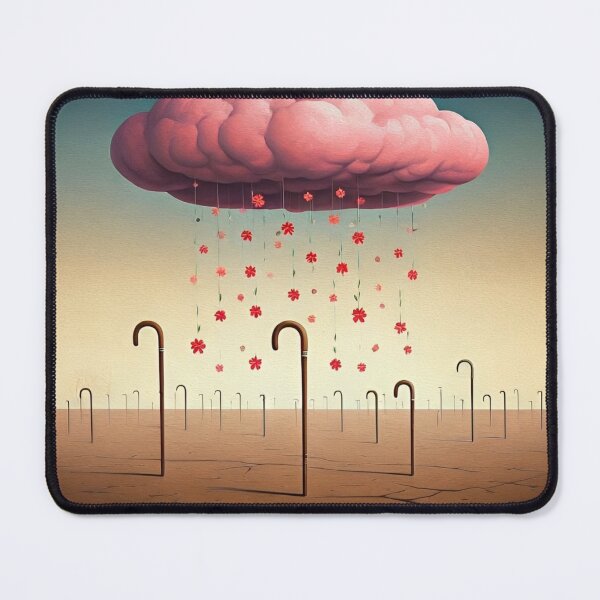Item preview, Flower Rain and Canes designed and sold by AJSRPrints.