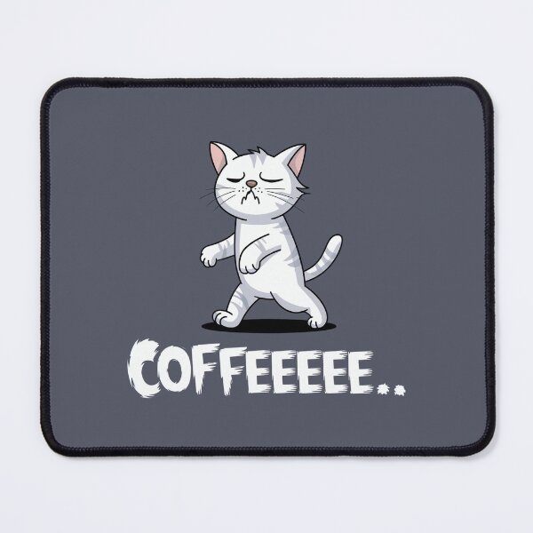 Item preview, Cofffeeeee Sleepy Cat Coffee Design designed and sold by Dream-Fab.