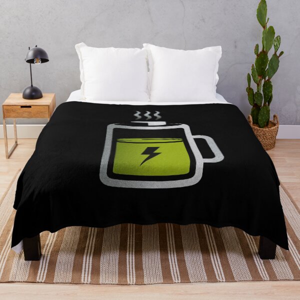 Item preview, Charged Up Coffee Mug Battery Design designed and sold by Dream-Fab.
