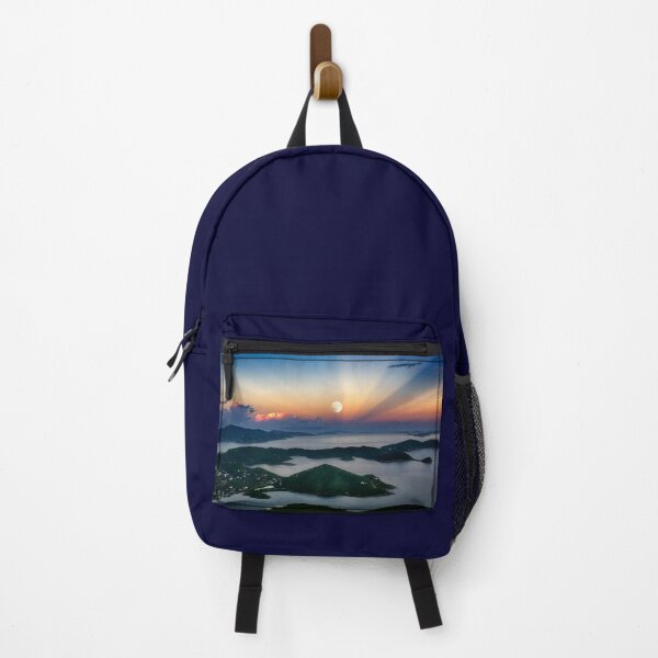 Item preview, Moon Rise Over Coral Bay - St. John, USVI designed and sold by Kathy Weaver.