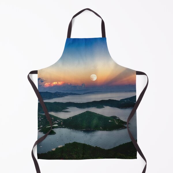 Item preview, Moon Rise Over Coral Bay - St. John, USVI designed and sold by Kathy Weaver.