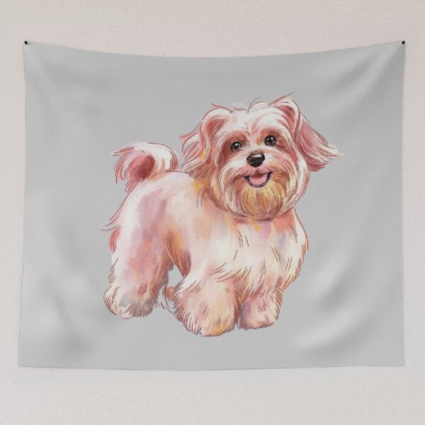 Item preview, Maltese dog designed and sold by 123ks.