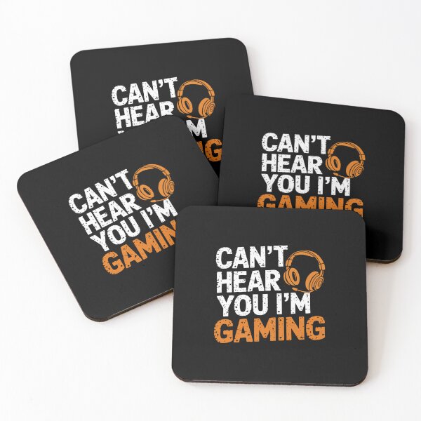 Item preview, Can't hear you i'm gaming designed and sold by Mateusz Majcherek.