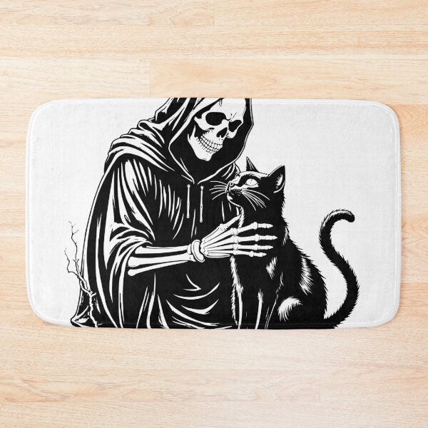 Item preview, Grim reaper cat designed and sold by Brexmore3.