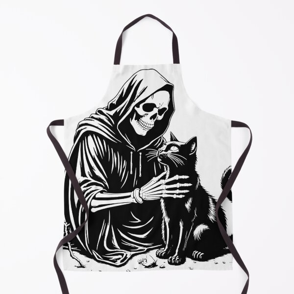 Item preview, Grim reaper cat designed and sold by Brexmore3.