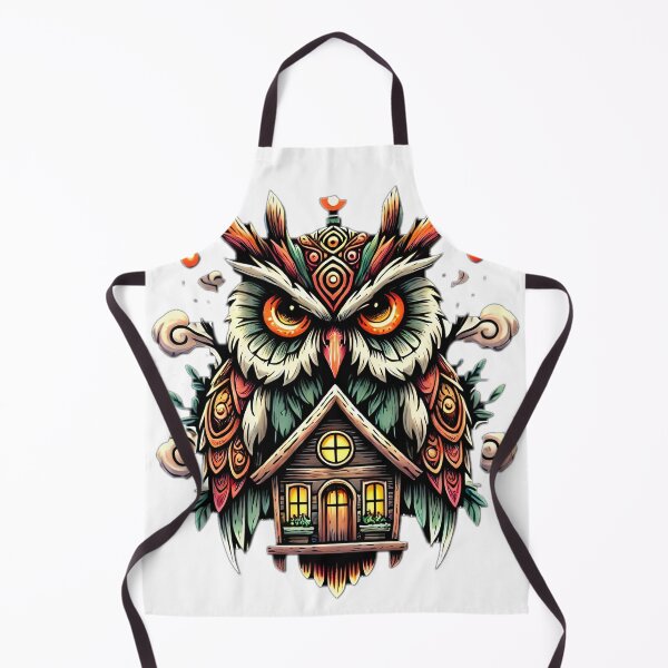 Item preview, hunter owl house design sticker designed and sold by NCNGDESIGN.