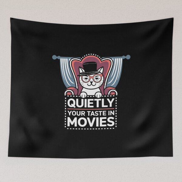 Item preview, quietly judges your taste in movies designed and sold by Mateusz Majcherek.