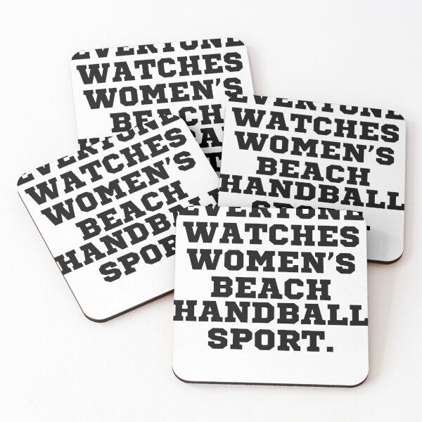 Item preview, Everyone Watches Women's Beach Handball Sports Game Supporting Female Athletes On Every Court designed and sold by NADIASHOP86.