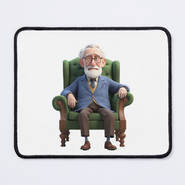 Item preview, 3d Cartoon Professor Sitting designed and sold by CuteopiaGallery.