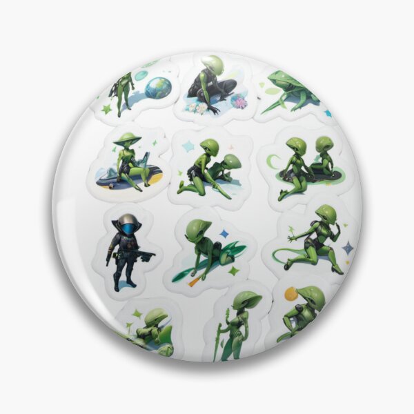 Item preview, alien sticker designed and sold by Kupeliemre.