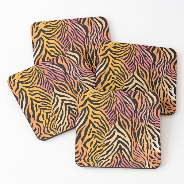 Item preview, WILD TIGER COLOURFUL ANIMAL PRINT DESIGN 2 designed and sold by Oonward2021.