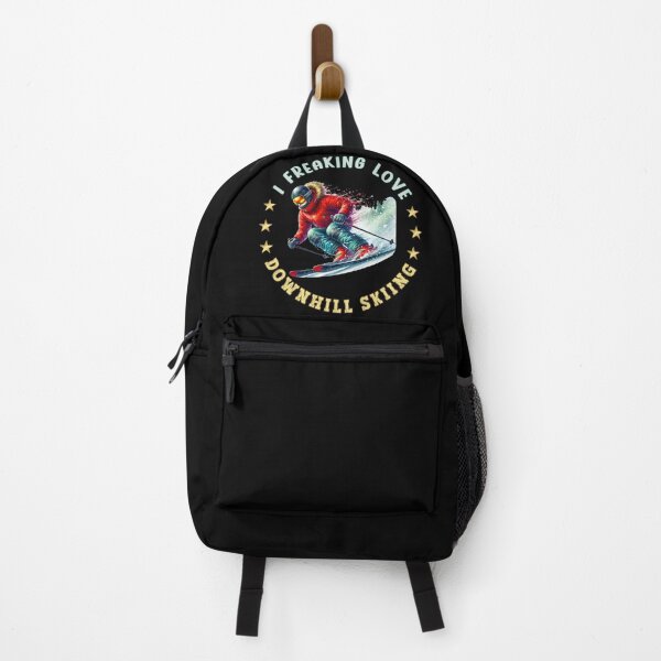 Item preview, I Freaking Love Downhill Skiing designed and sold by OskarArts.
